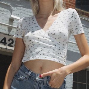 Brandy Melville Wrap Top